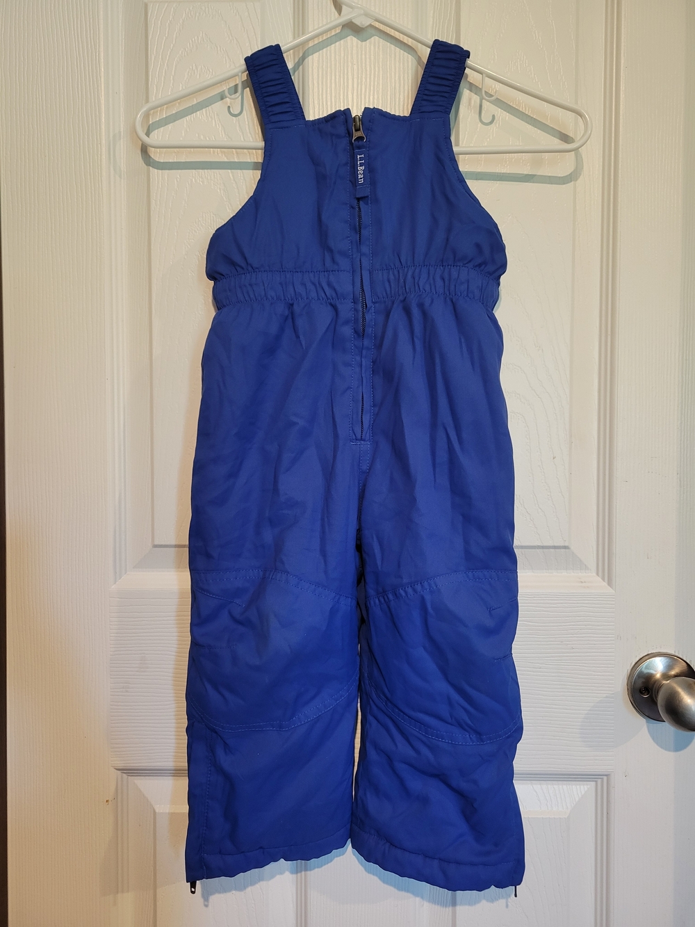 L.L. Bean Kids Blue Insulated Snow Overalls